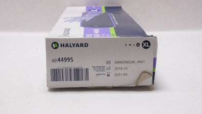 Halyard 44995 Purple Nitrile Exam Gloves, XL , Extended 16in. Cuff (x)-Box of 50